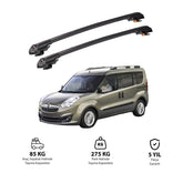 OPEL COMBO D 2012-2018 TRX1 Thunder Carrier Barres transversales pour galerie de toit de voiture, 2 barres